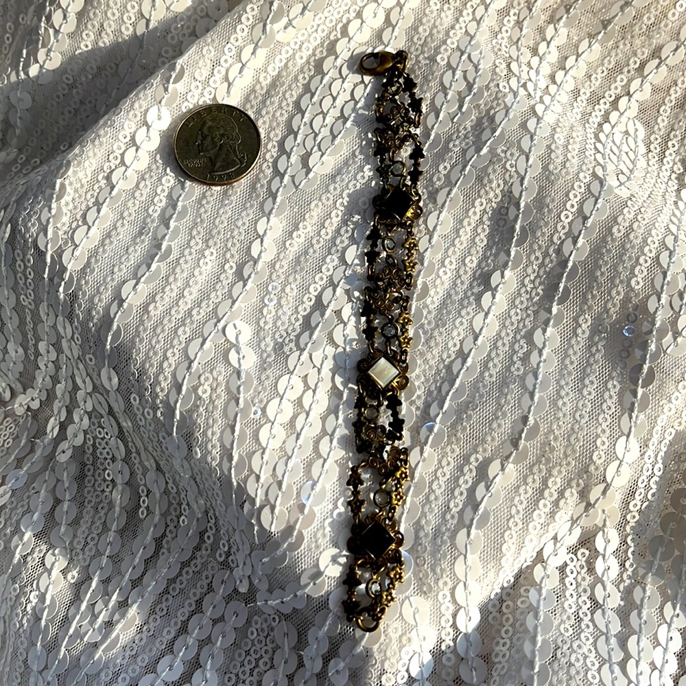 Vintage signed Sorrelli tennis bracelet